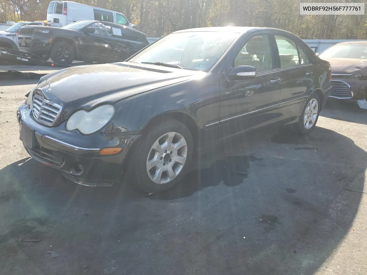 2006 Mercedes-Benz C 280 4Matic VIN: WDBRF92H56F777761 Lot: 76787884