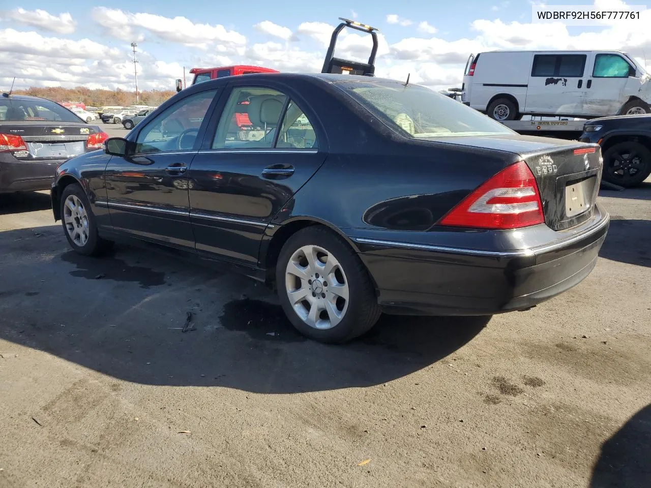 2006 Mercedes-Benz C 280 4Matic VIN: WDBRF92H56F777761 Lot: 76787884