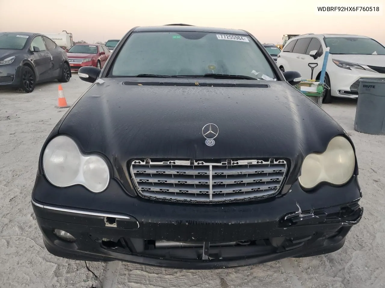 2006 Mercedes-Benz C 280 4Matic VIN: WDBRF92HX6F760518 Lot: 77255984