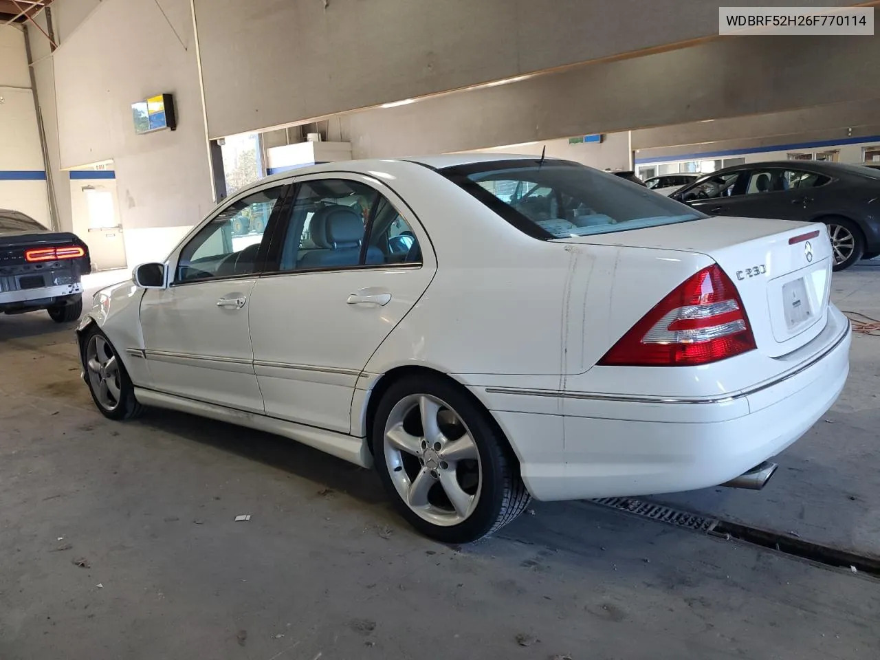 2006 Mercedes-Benz C 230 VIN: WDBRF52H26F770114 Lot: 78081194