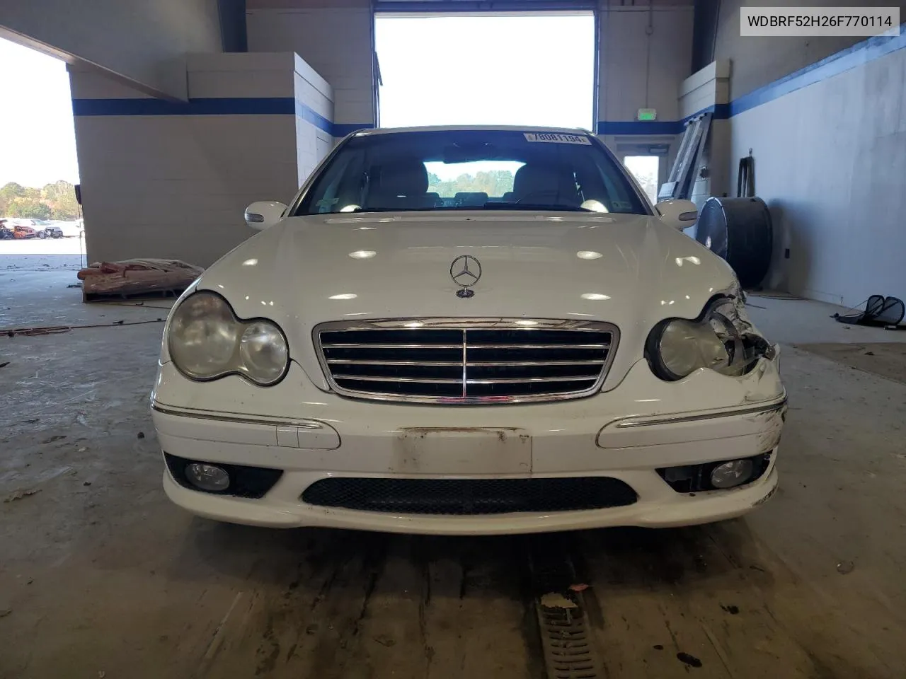 2006 Mercedes-Benz C 230 VIN: WDBRF52H26F770114 Lot: 78081194