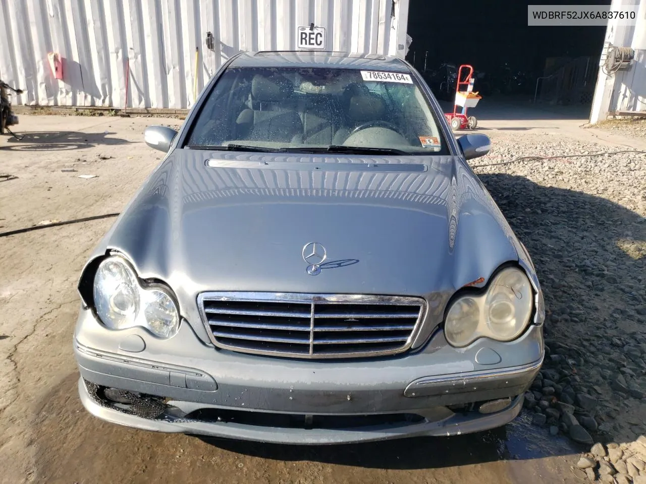 2006 Mercedes-Benz C 230 VIN: WDBRF52JX6A837610 Lot: 78634164