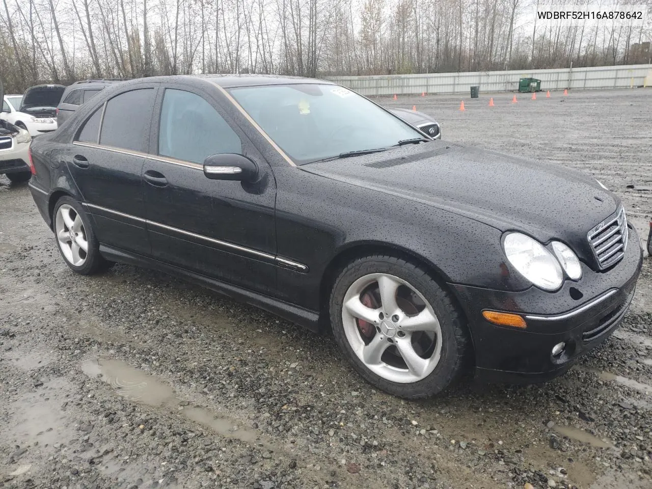 2006 Mercedes-Benz C 230 VIN: WDBRF52H16A878642 Lot: 79136934