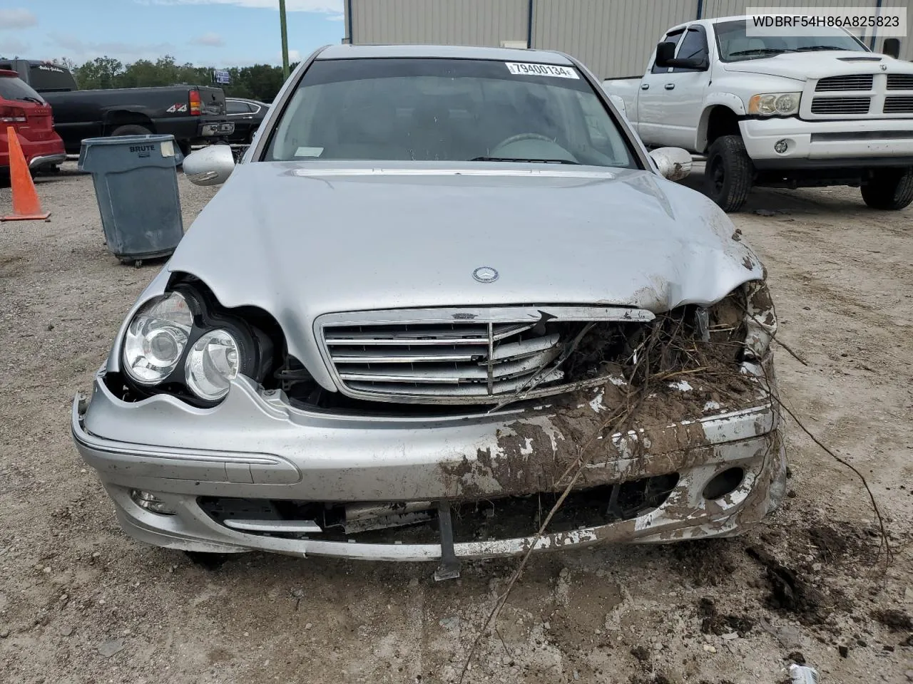 2006 Mercedes-Benz C 280 VIN: WDBRF54H86A825823 Lot: 79400134