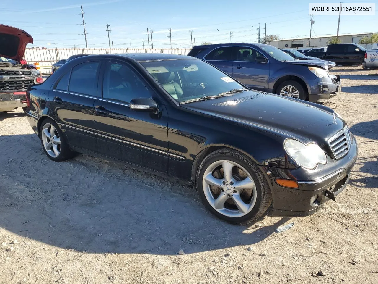 2006 Mercedes-Benz C 230 VIN: WDBRF52H16A872551 Lot: 79779824