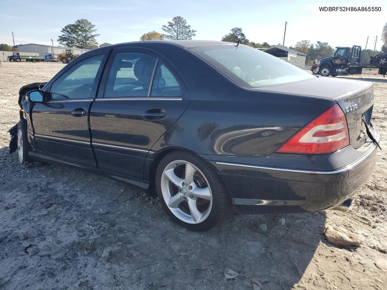 2006 Mercedes-Benz C 230 VIN: WDBRF52H86A865550 Lot: 80211574