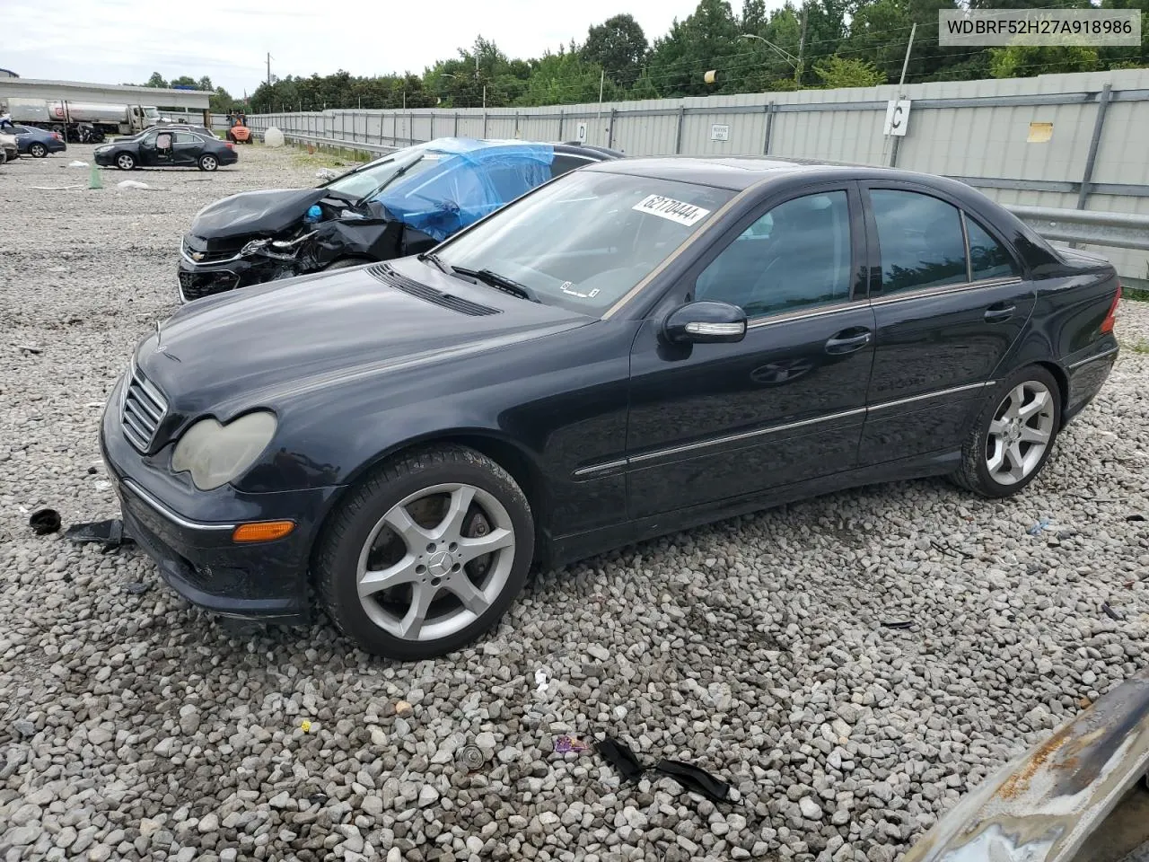 2007 Mercedes-Benz C 230 VIN: WDBRF52H27A918986 Lot: 62170444