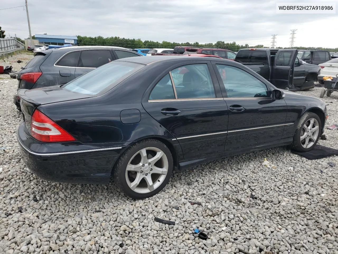 2007 Mercedes-Benz C 230 VIN: WDBRF52H27A918986 Lot: 62170444