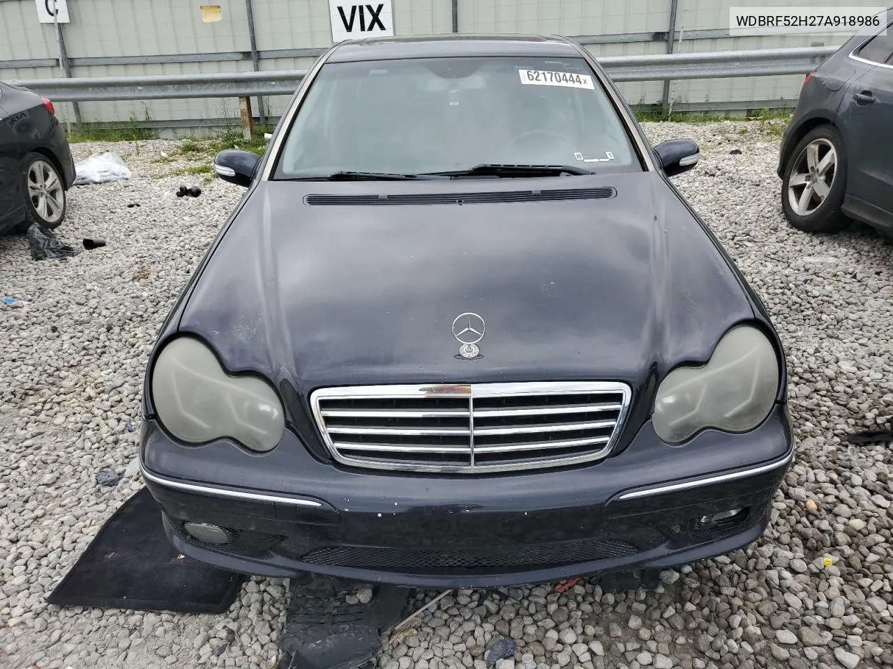 2007 Mercedes-Benz C 230 VIN: WDBRF52H27A918986 Lot: 62170444