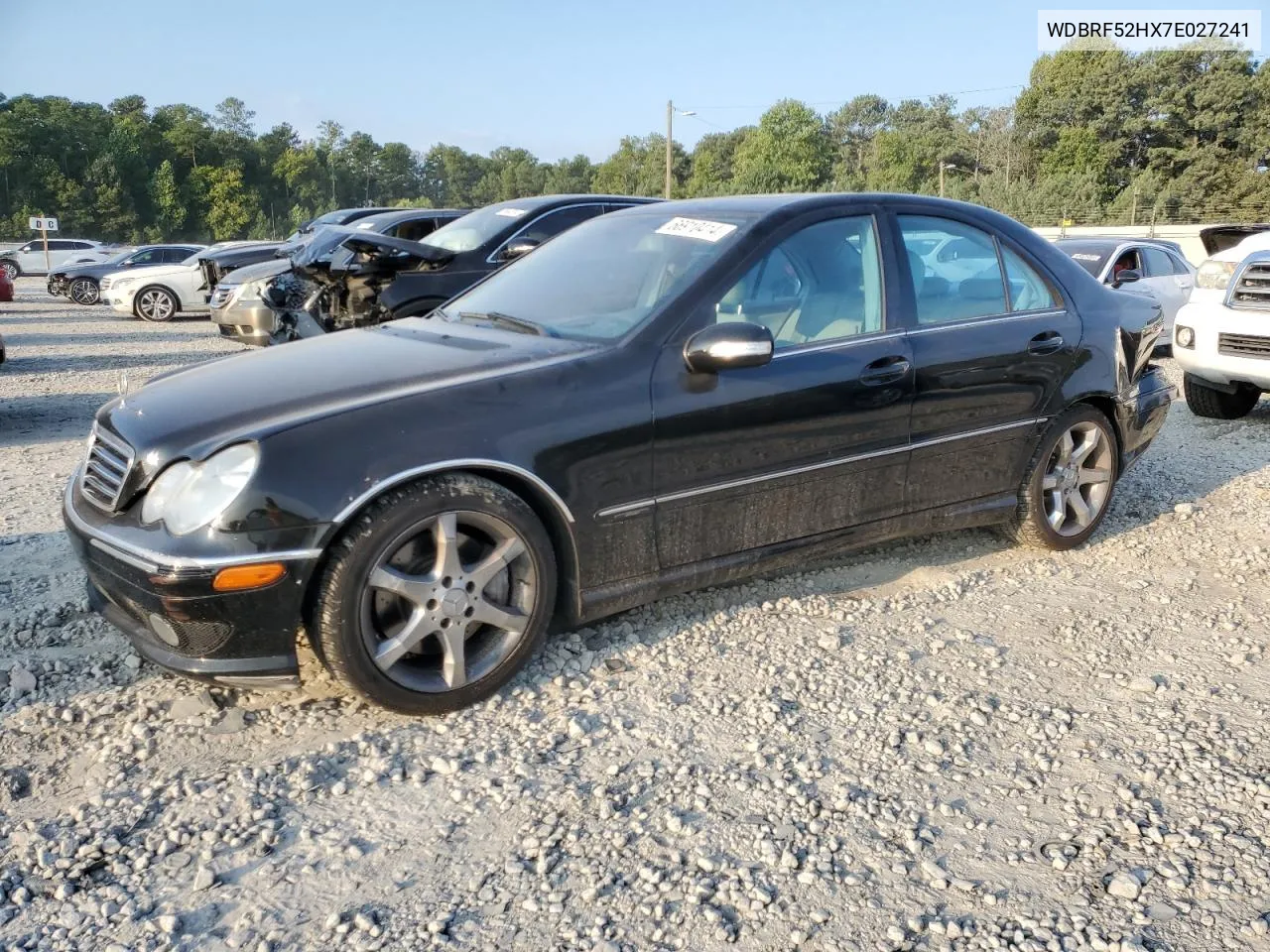 2007 Mercedes-Benz C 230 VIN: WDBRF52HX7E027241 Lot: 66910414