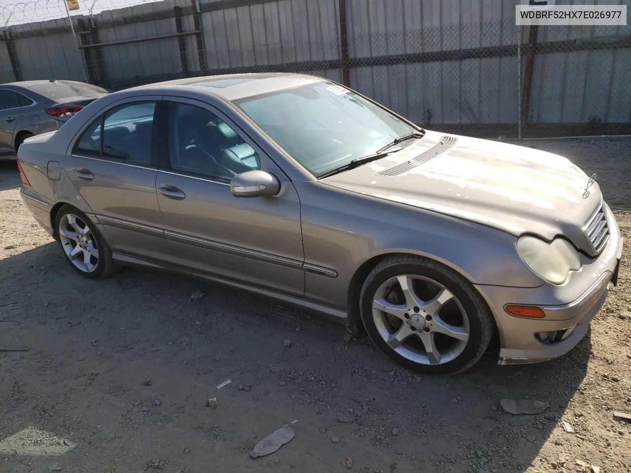 2007 Mercedes-Benz C 230 VIN: WDBRF52HX7E026977 Lot: 66920504