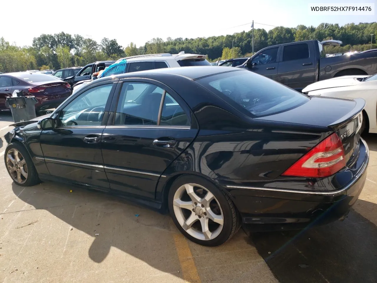 2007 Mercedes-Benz C 230 VIN: WDBRF52HX7F914476 Lot: 71346604