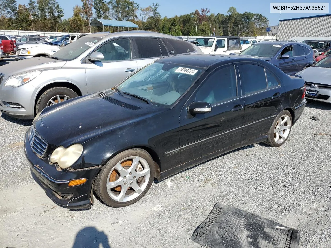 2007 Mercedes-Benz C 230 VIN: WDBRF52H37A935621 Lot: 74744224