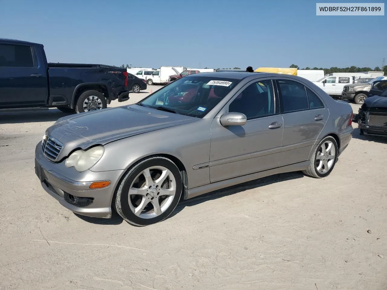 2007 Mercedes-Benz C 230 VIN: WDBRF52H27F861899 Lot: 75364684