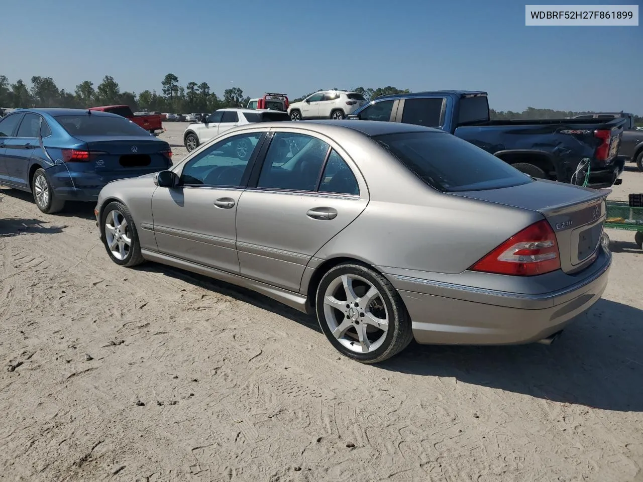 2007 Mercedes-Benz C 230 VIN: WDBRF52H27F861899 Lot: 75364684