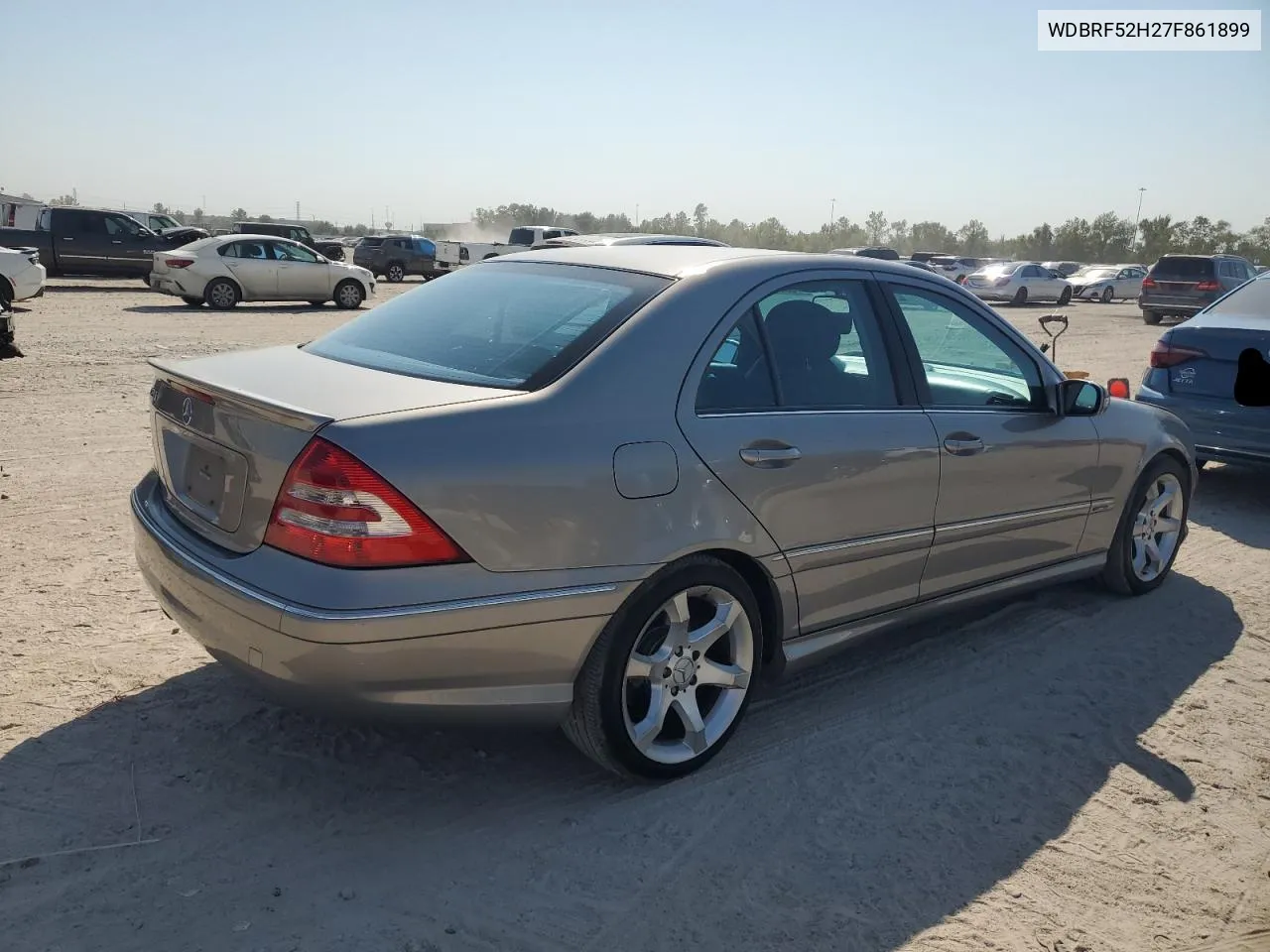 2007 Mercedes-Benz C 230 VIN: WDBRF52H27F861899 Lot: 75364684