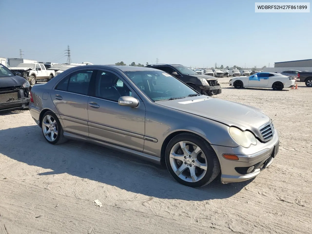 2007 Mercedes-Benz C 230 VIN: WDBRF52H27F861899 Lot: 75364684