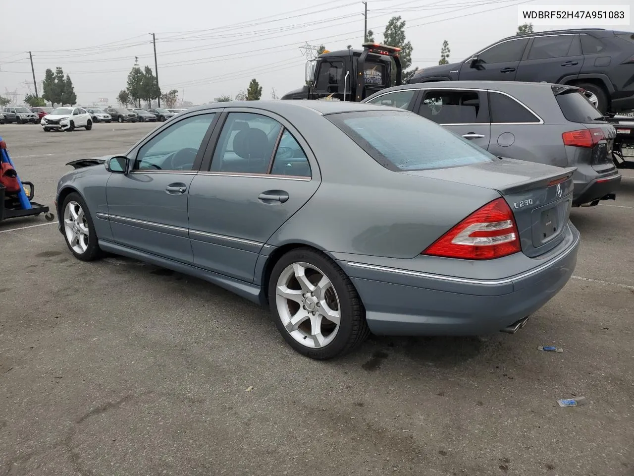 2007 Mercedes-Benz C 230 VIN: WDBRF52H47A951083 Lot: 75885674