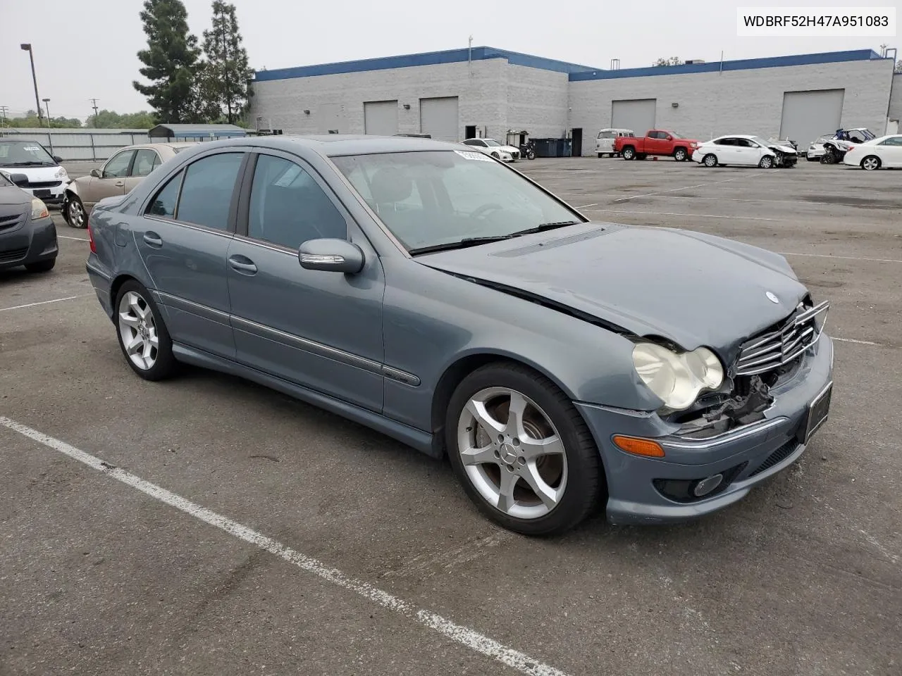 2007 Mercedes-Benz C 230 VIN: WDBRF52H47A951083 Lot: 75885674