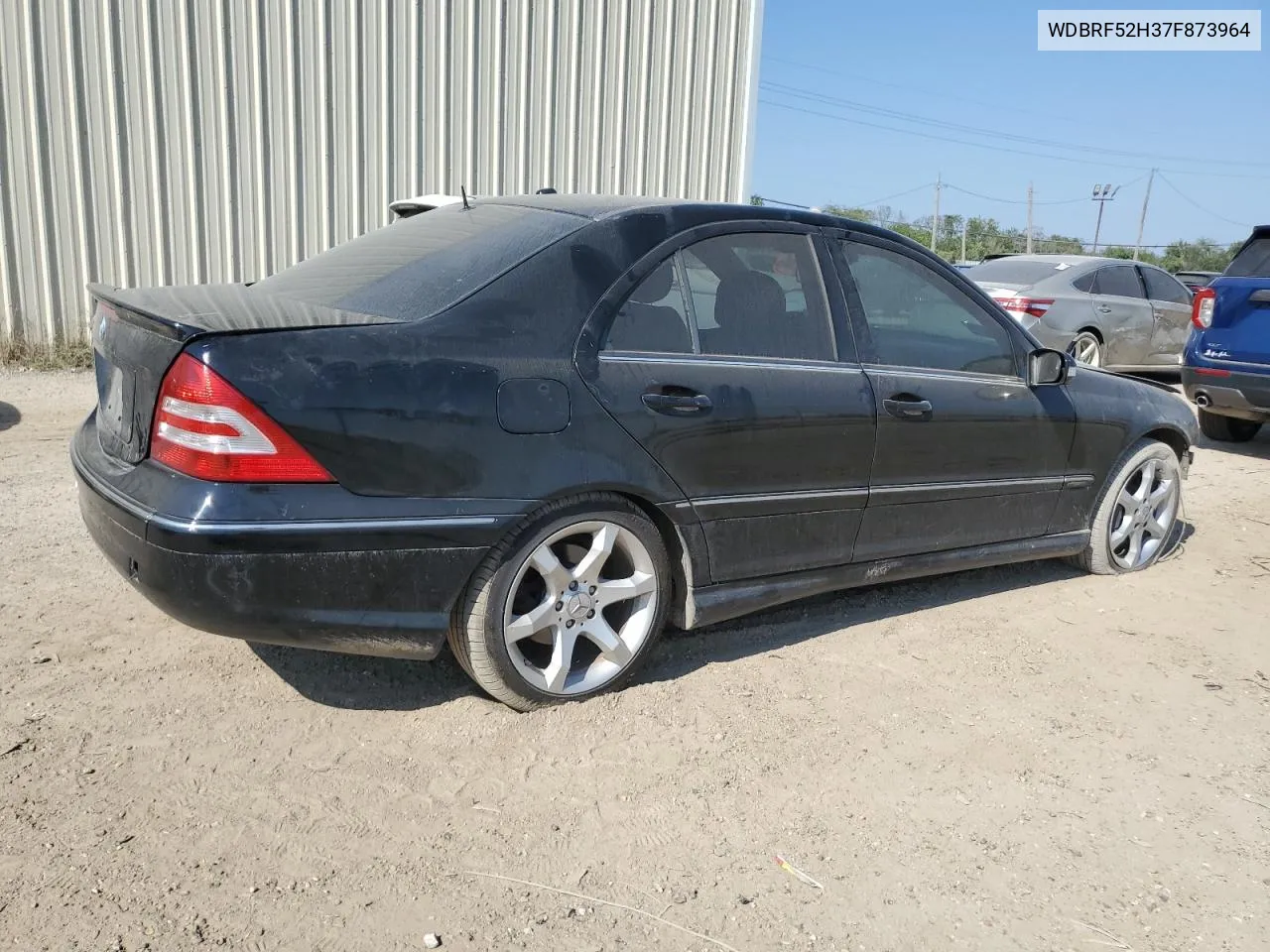 2007 Mercedes-Benz C 230 VIN: WDBRF52H37F873964 Lot: 75908094