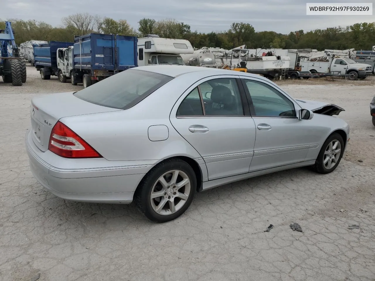 2007 Mercedes-Benz C 280 4Matic VIN: WDBRF92H97F930269 Lot: 76264464