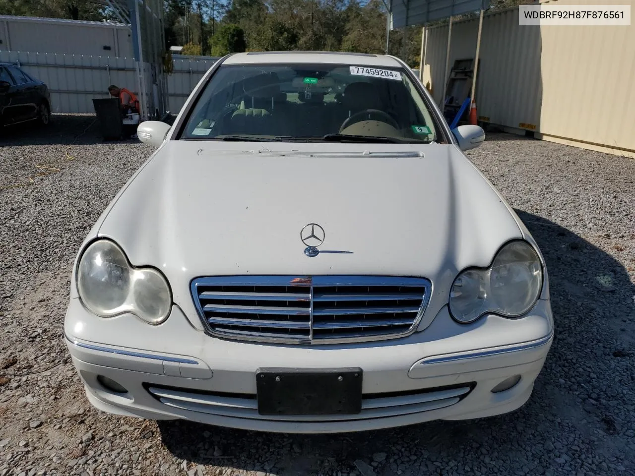 2007 Mercedes-Benz C 280 4Matic VIN: WDBRF92H87F876561 Lot: 77459204