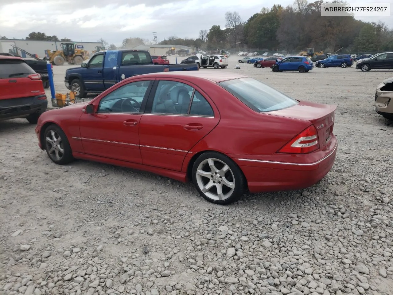 2007 Mercedes-Benz C 230 VIN: WDBRF52H77F924267 Lot: 79696144