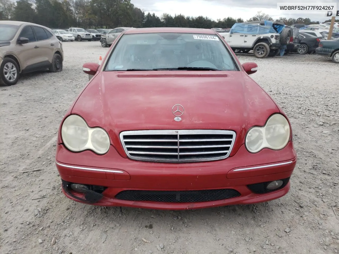 2007 Mercedes-Benz C 230 VIN: WDBRF52H77F924267 Lot: 79696144