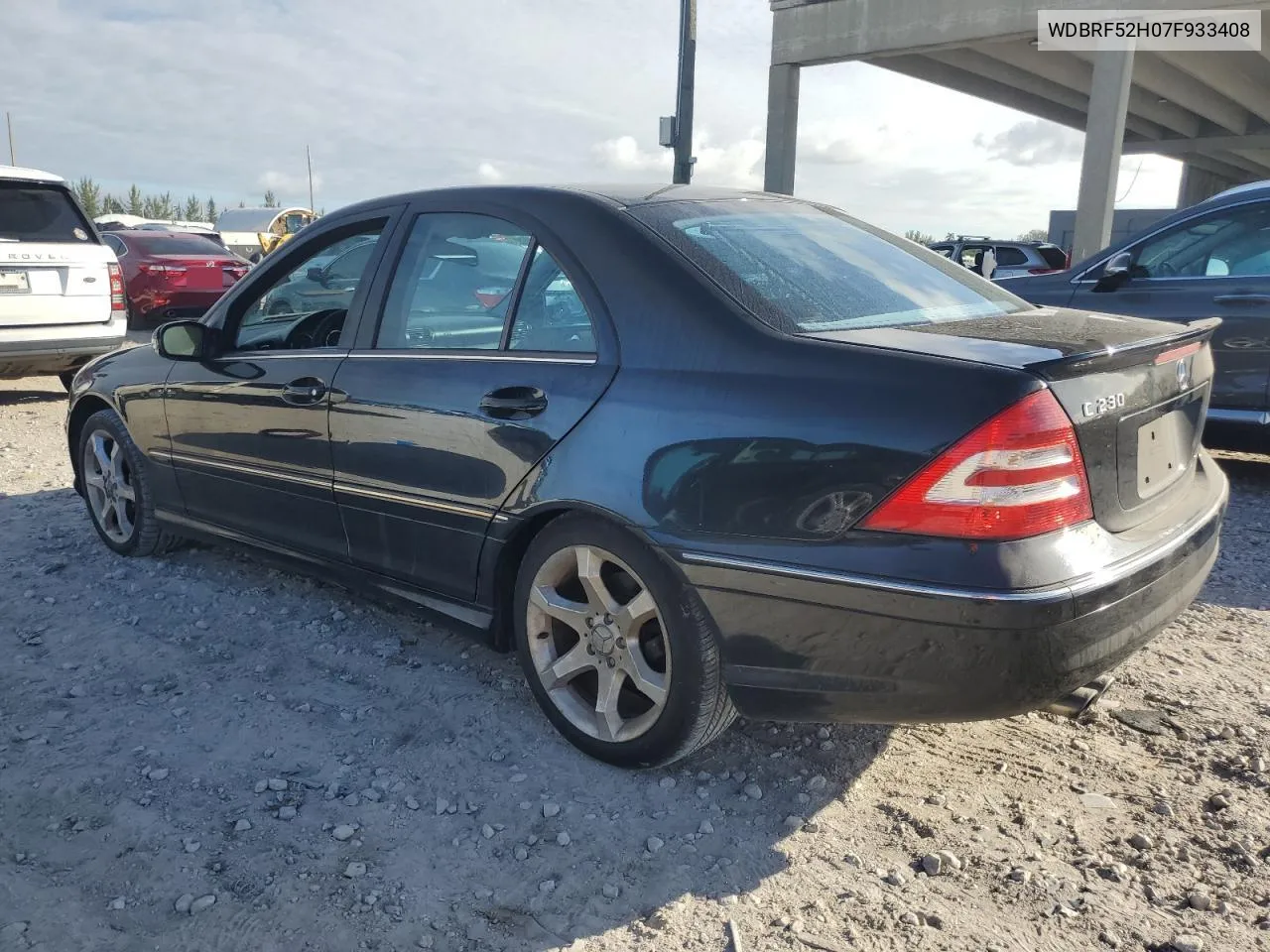 2007 Mercedes-Benz C 230 VIN: WDBRF52H07F933408 Lot: 80109614