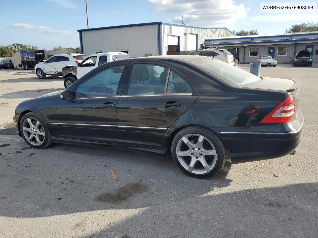 2007 Mercedes-Benz C 230 VIN: WDBRF52H67F908559 Lot: 80426394