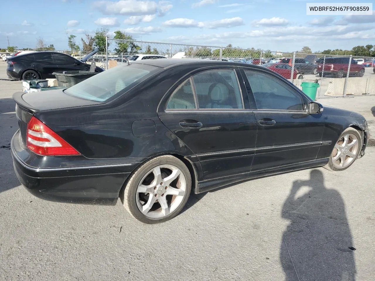 2007 Mercedes-Benz C 230 VIN: WDBRF52H67F908559 Lot: 80426394