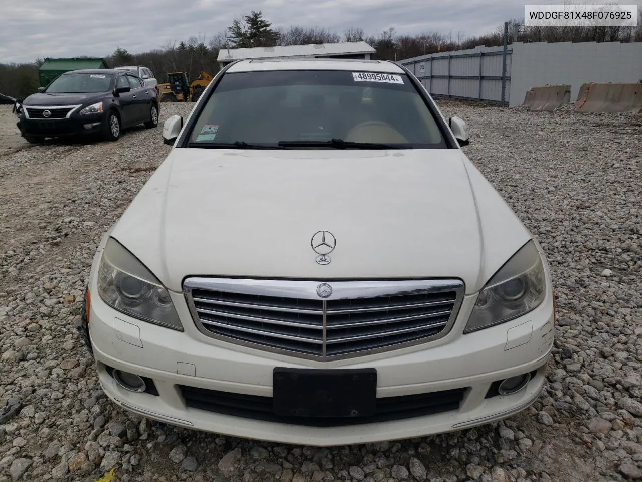 2008 Mercedes-Benz C 300 4Matic VIN: WDDGF81X48F076925 Lot: 48995844