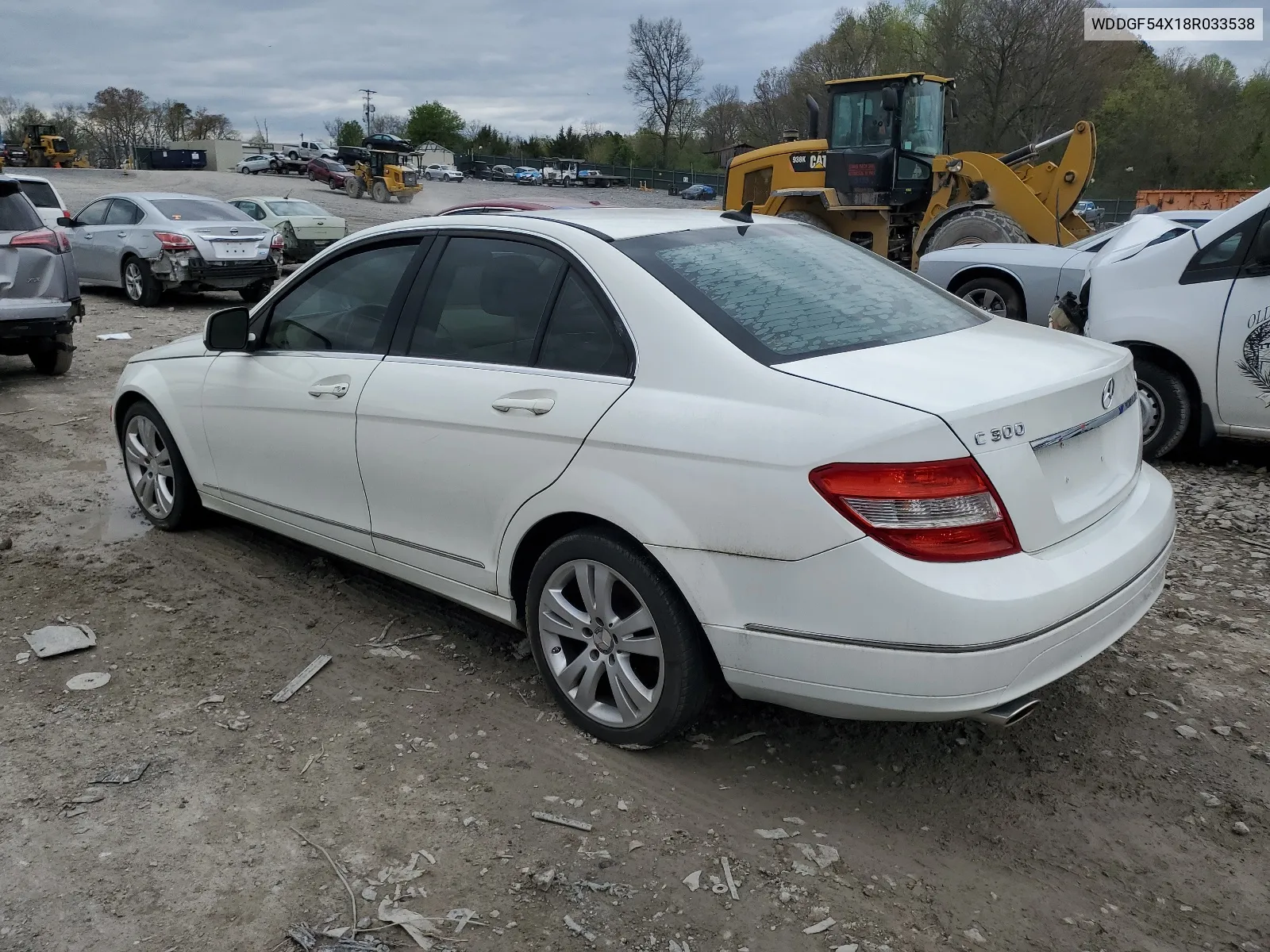 2008 Mercedes-Benz C 300 VIN: WDDGF54X18R033538 Lot: 49802174