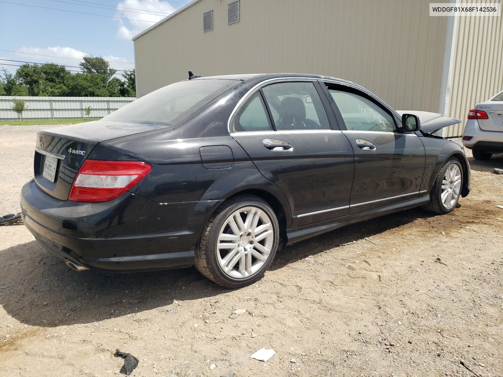 2008 Mercedes-Benz C 300 4Matic VIN: WDDGF81X68F142536 Lot: 60311854