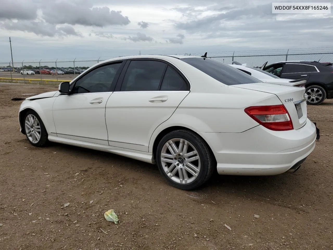 2008 Mercedes-Benz C 300 VIN: WDDGF54XX8F165246 Lot: 62933794