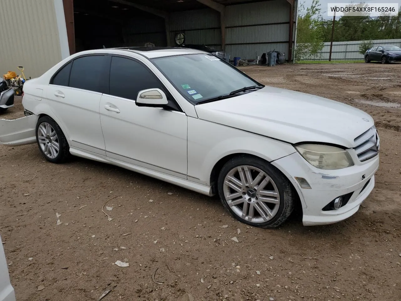 2008 Mercedes-Benz C 300 VIN: WDDGF54XX8F165246 Lot: 62933794