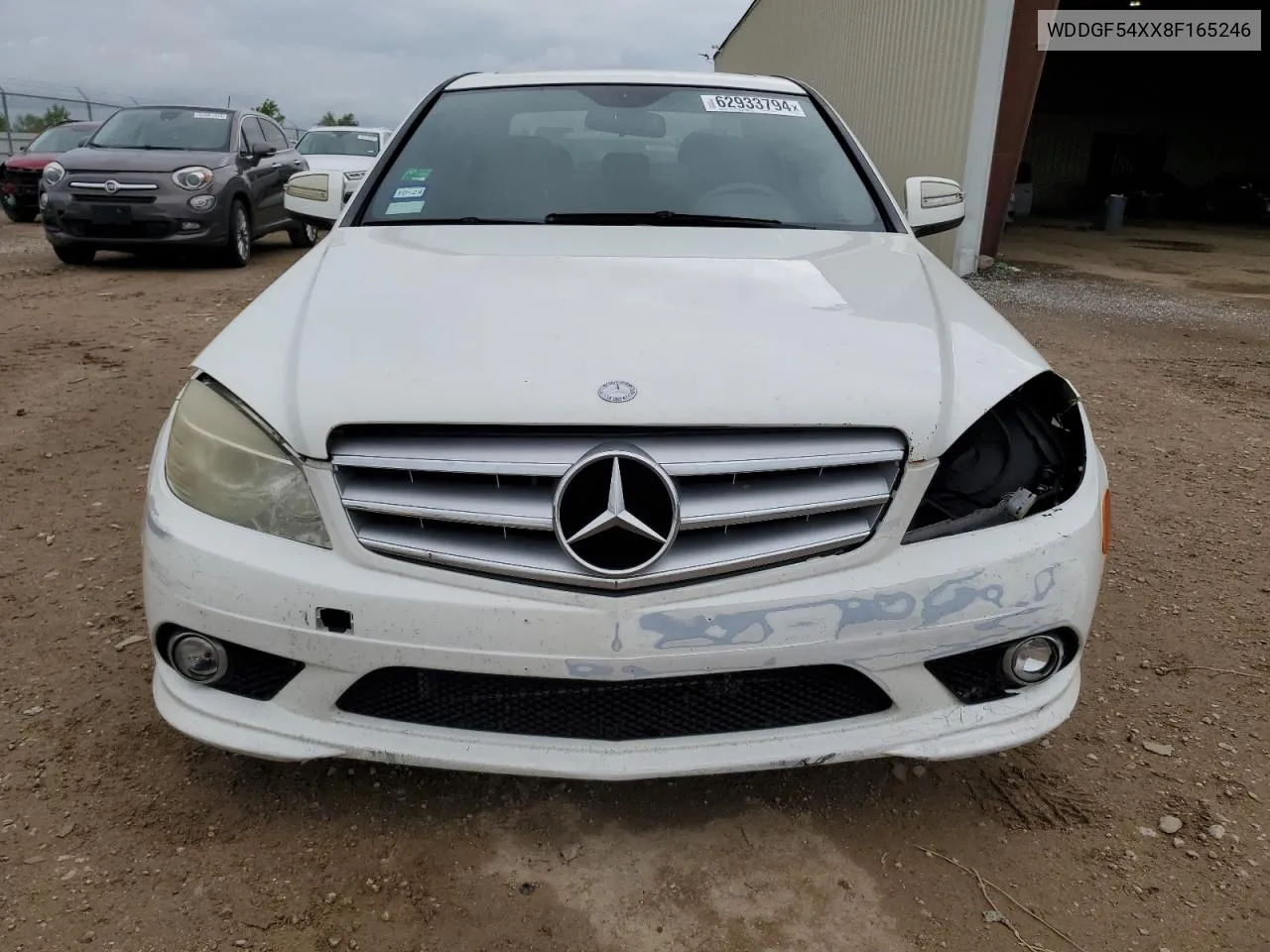 2008 Mercedes-Benz C 300 VIN: WDDGF54XX8F165246 Lot: 62933794