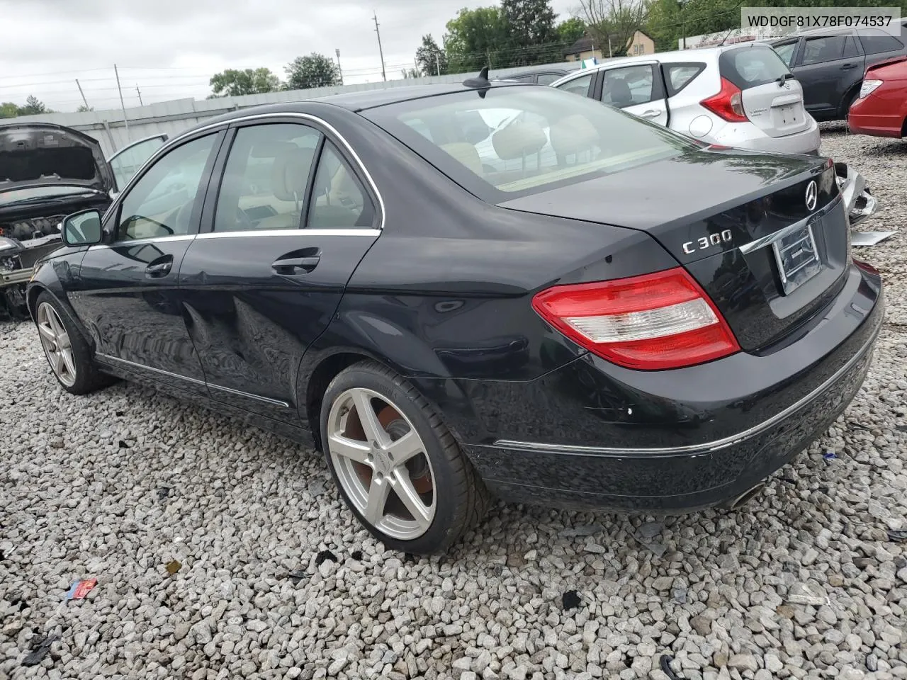 2008 Mercedes-Benz C 300 4Matic VIN: WDDGF81X78F074537 Lot: 65938614