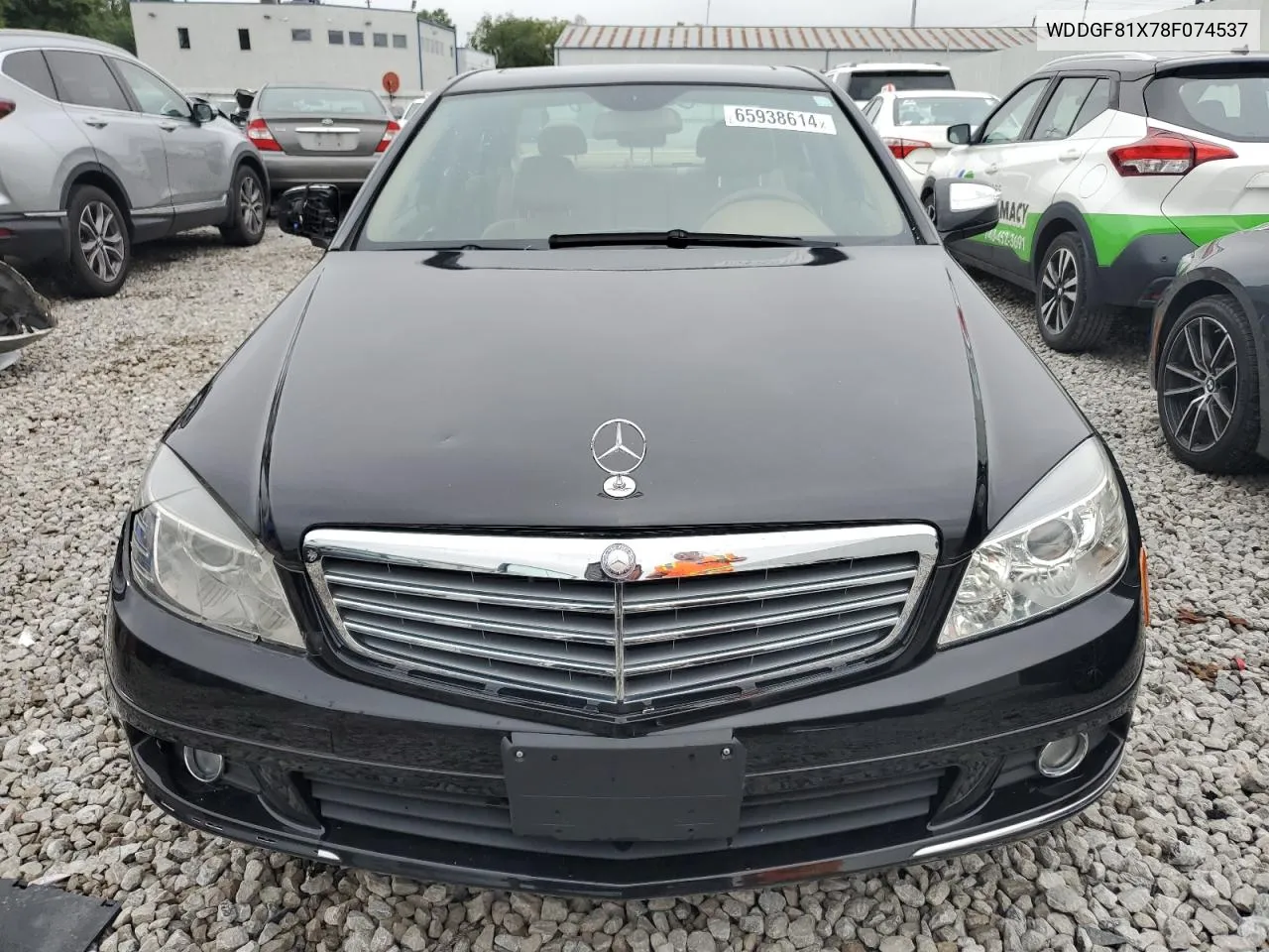 2008 Mercedes-Benz C 300 4Matic VIN: WDDGF81X78F074537 Lot: 65938614