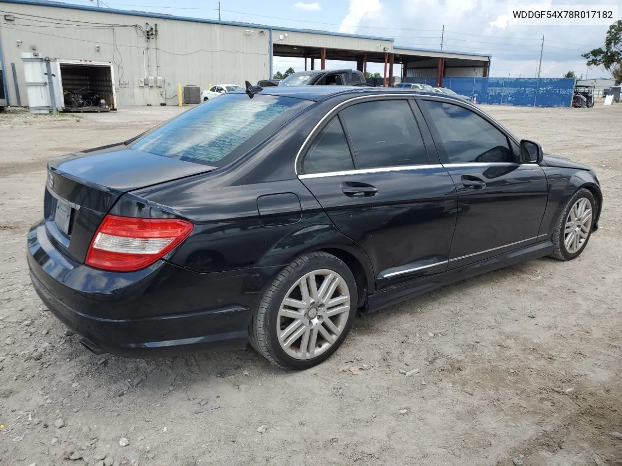 2008 Mercedes-Benz C 300 VIN: WDDGF54X78R017182 Lot: 68076034