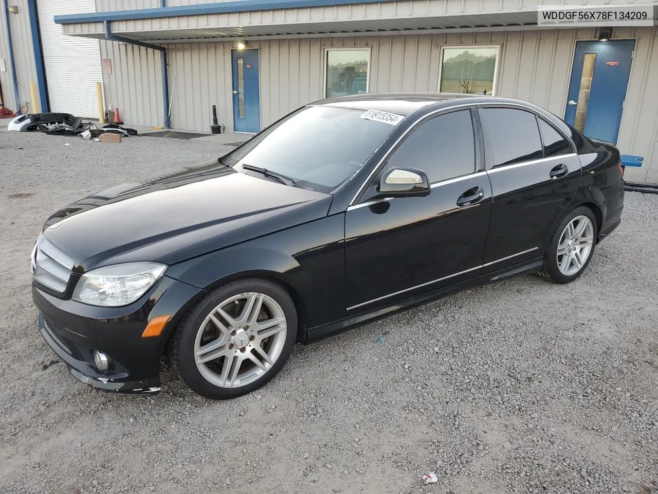 2008 Mercedes-Benz C 350 VIN: WDDGF56X78F134209 Lot: 68915354