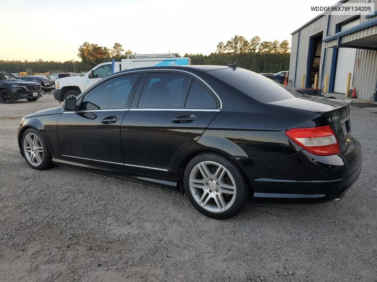 2008 Mercedes-Benz C 350 VIN: WDDGF56X78F134209 Lot: 68915354