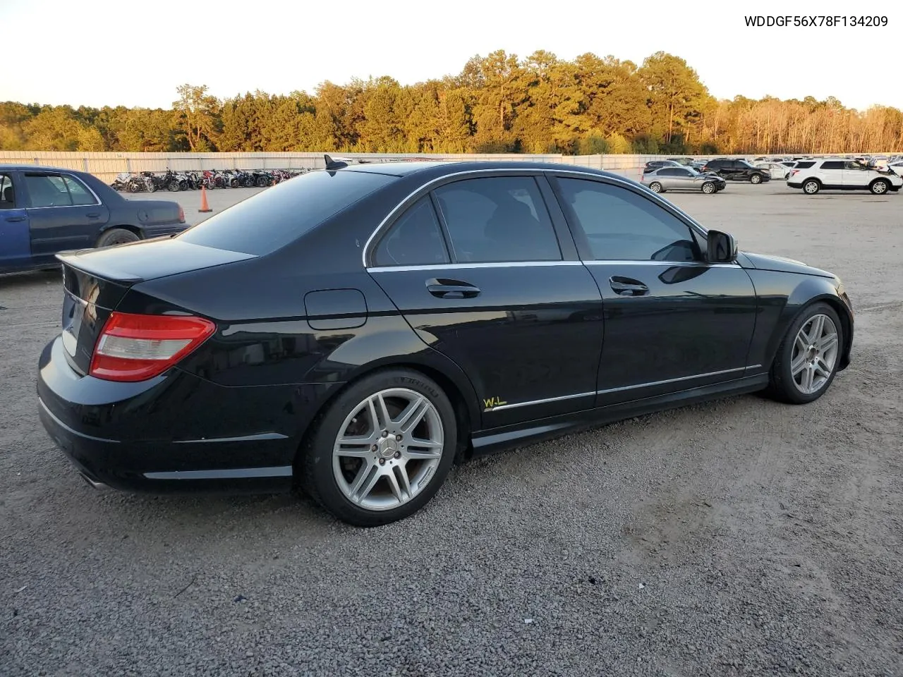 2008 Mercedes-Benz C 350 VIN: WDDGF56X78F134209 Lot: 68915354