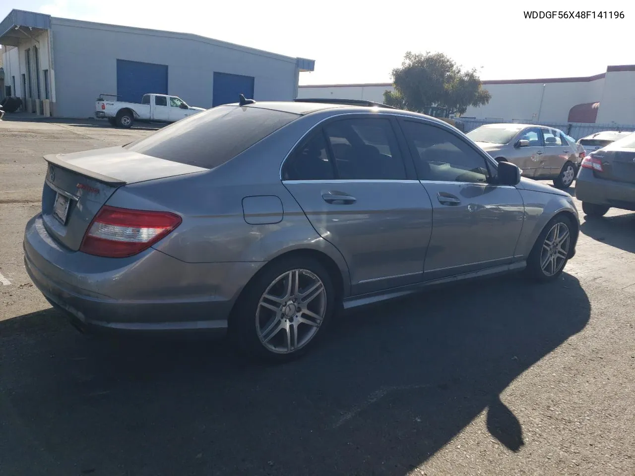 2008 Mercedes-Benz C 350 VIN: WDDGF56X48F141196 Lot: 70807804