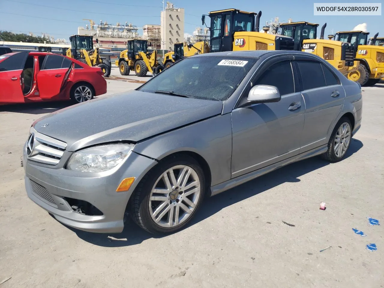 2008 Mercedes-Benz C 300 VIN: WDDGF54X28R030597 Lot: 72168584