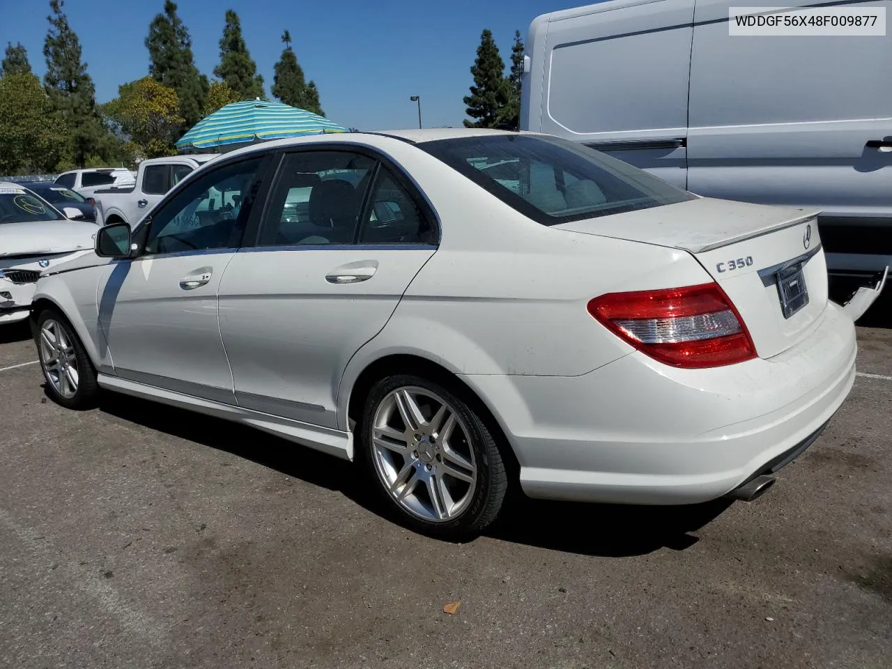 2008 Mercedes-Benz C 350 VIN: WDDGF56X48F009877 Lot: 73059364