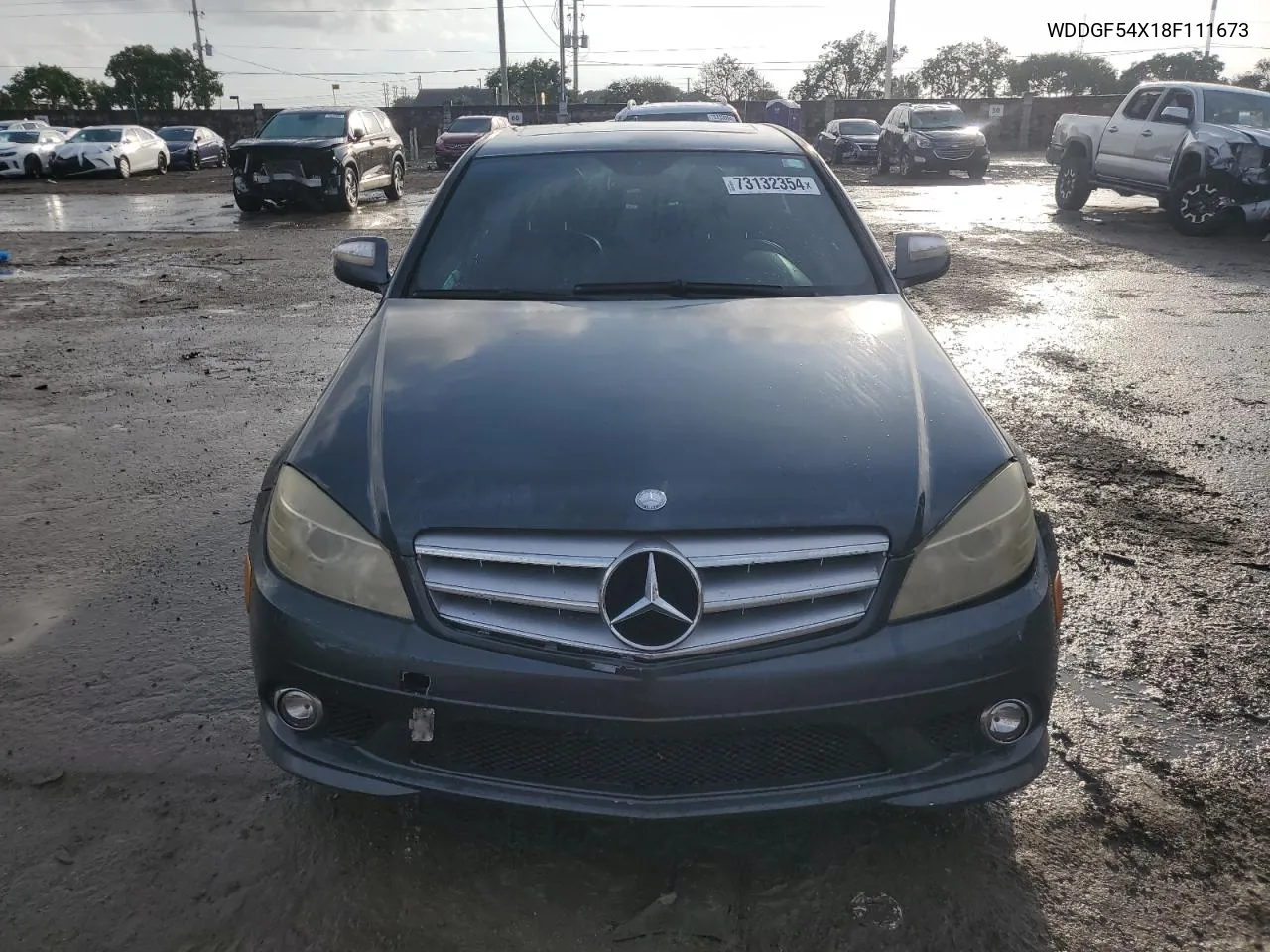 2008 Mercedes-Benz C 300 VIN: WDDGF54X18F111673 Lot: 73132354