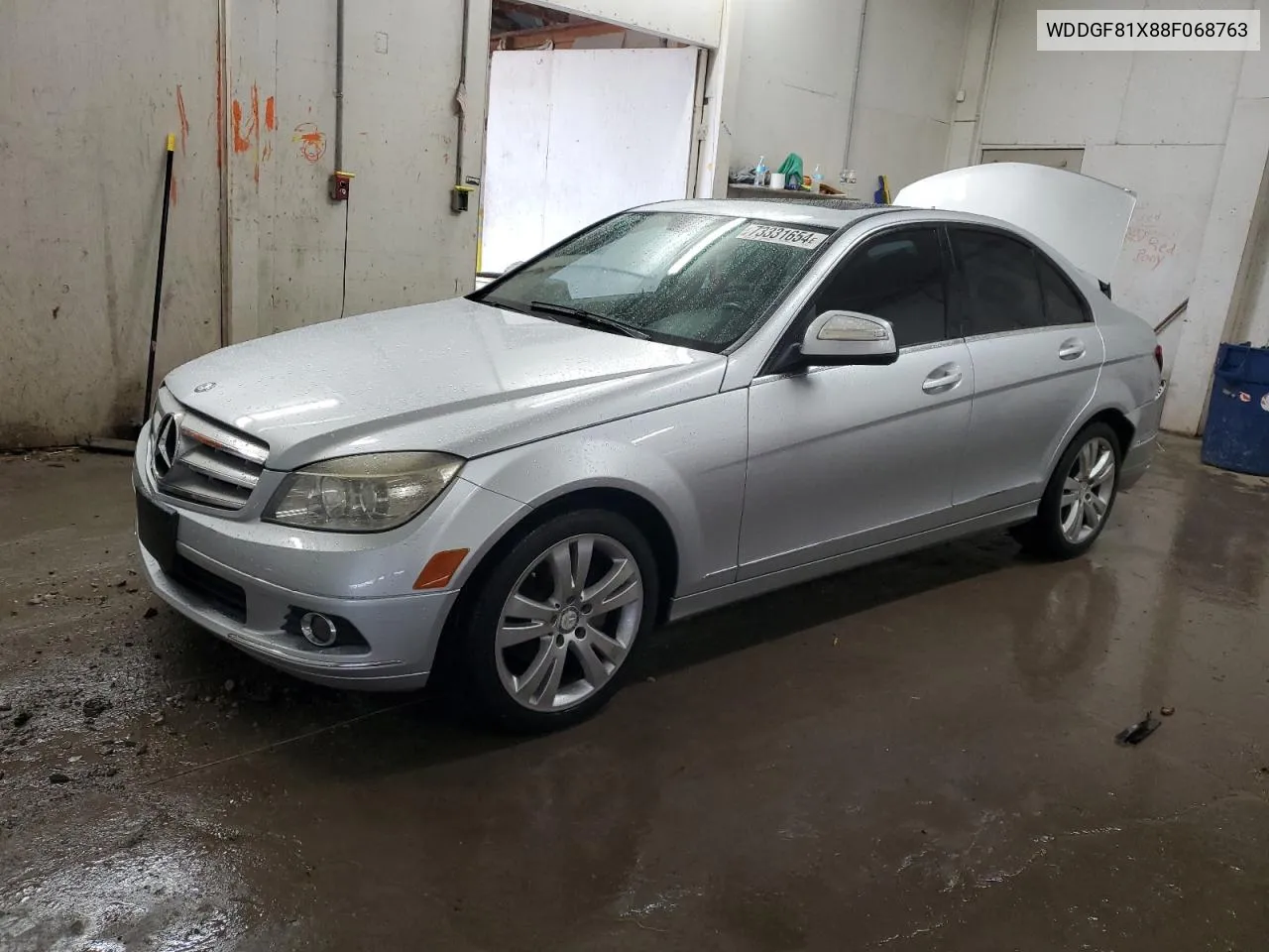 2008 Mercedes-Benz C 300 4Matic VIN: WDDGF81X88F068763 Lot: 73331654