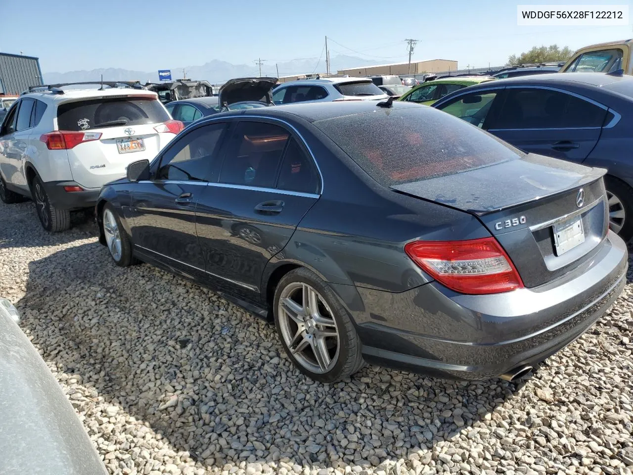 2008 Mercedes-Benz C 350 VIN: WDDGF56X28F122212 Lot: 73514954