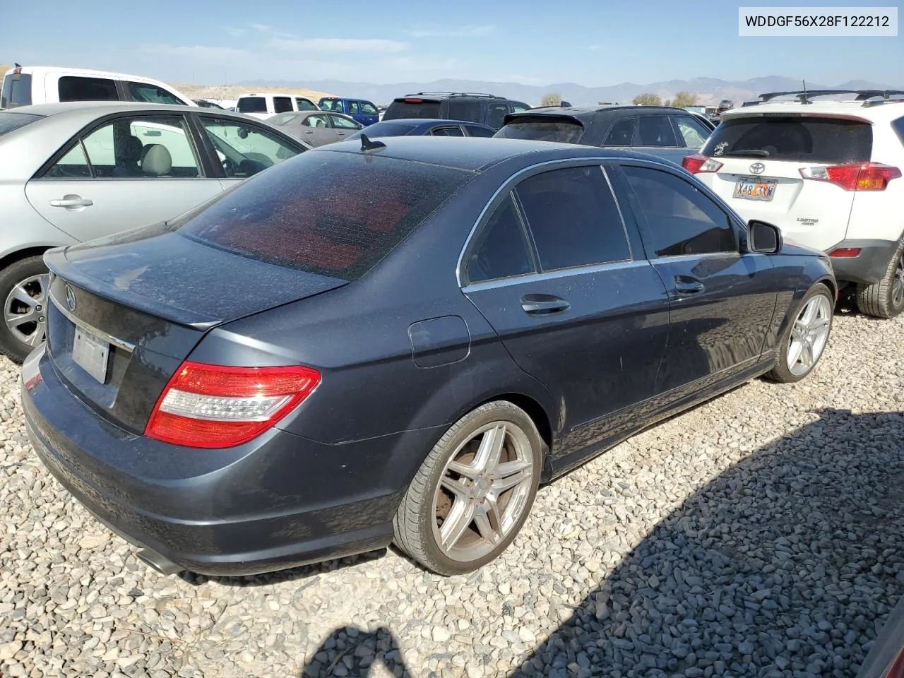 2008 Mercedes-Benz C 350 VIN: WDDGF56X28F122212 Lot: 73514954